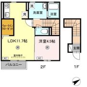 Space Seven(ｽﾍﾟｰｽ ｾﾌﾞﾝ)の間取り画像