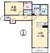 シャーメゾンAYAの間取り画像