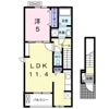 ウォールナット東福原Bの間取り画像