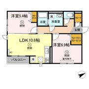 ベル・メゾンⅡの間取り画像