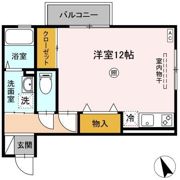 レセンテSFK A棟の間取り画像