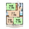 青春ハイツⅡの間取り画像