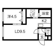 クレール風香Iの間取り画像