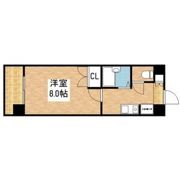 メゾンオランジェ渡辺の間取り画像