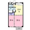 リバージュ中菰野の間取り画像