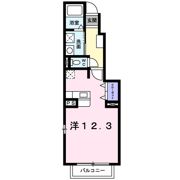 ソレアードⅡの間取り画像