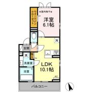 ヒルズ龍地の間取り画像