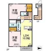 D-room141 Ⅱの間取り画像