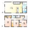北区福徳町戸建の間取り画像