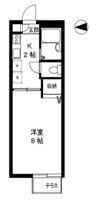 ヴェルドミール明大前の間取り画像