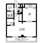 ワイズタワー徳川の間取り画像