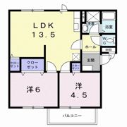 ひまわりBの間取り画像