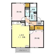 グリーンヒルの間取り画像