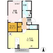 コーポラスMの間取り画像