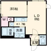Terrace Hibiki(テラス ヒビキ)の間取り画像
