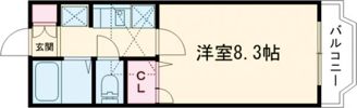 ビューハイツ愛子Aの間取り画像