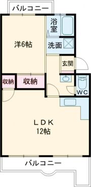 マイシャトー国府台の間取り画像