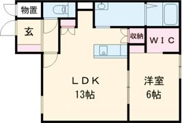シャンドゥフルールの間取り画像