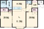 ハイツKTの間取り画像