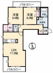 ツアンガーデン B棟の間取り画像