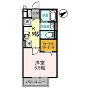 ルピナス B棟の間取り画像