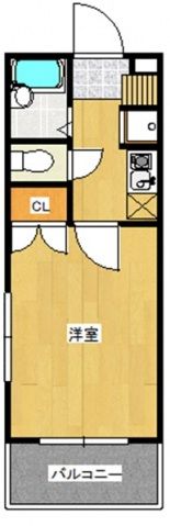 パレスJJの間取り画像