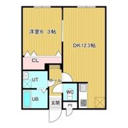 セイントロック湯浜の間取り画像