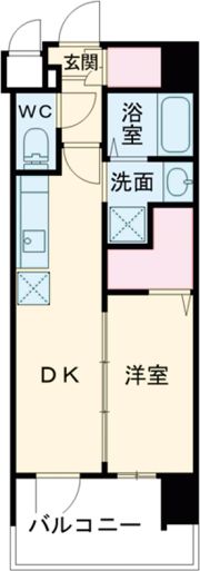 エステムコート名古屋セントリアの間取り画像