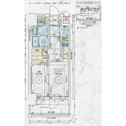 エステムコート名古屋鶴舞Ⅱレアーヴの間取り画像