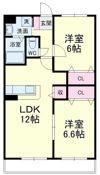 マンション白樺Ⅱの間取り画像