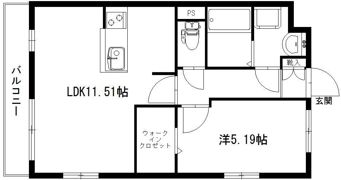 グランソレイユの間取り画像