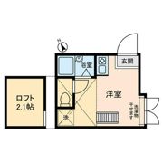 クレスト立川の間取り画像