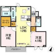 シティハウスの間取り画像