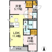 レジデンスワシクラの間取り画像