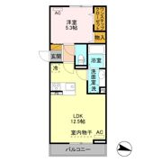 ゼフィールコパンの間取り画像