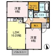 アミターバー Bの間取り画像