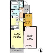 アネックスKの間取り画像