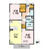 D-roomねごろの間取り画像