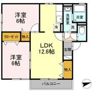 セジュールブランシェの間取り画像