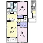 コリーヌ・ヴェルトⅠの間取り画像