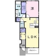 プリムローズK・Ⅰの間取り画像