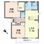 メゾンスカイヒルズ K棟の間取り画像