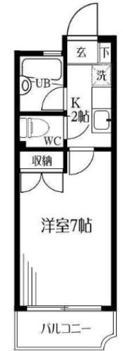 パークサイド豊ヶ丘の間取り画像