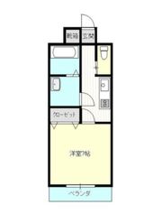 クレアコート若草の間取り画像