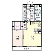 カサレリアⅡの間取り画像