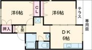 カーサ梅ノ木の間取り画像