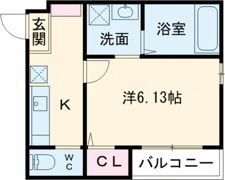 KTIレジデンス深草の間取り画像