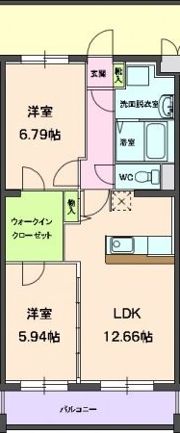 マンション豊生の間取り画像
