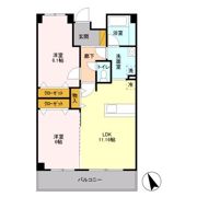 アビティ砧の間取り画像