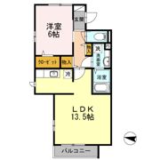 ヴィラージュの間取り画像